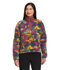 The North Face Printed Cragmont 1/4 Snap Fleece - Womens