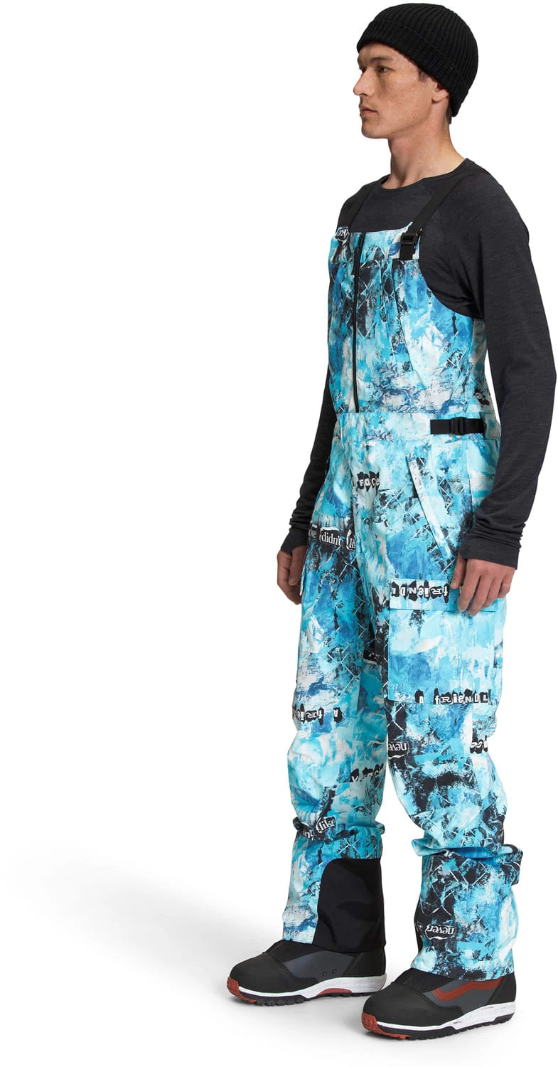 The North Face Printed Dragline Bib Snowboard Pants - Image 2