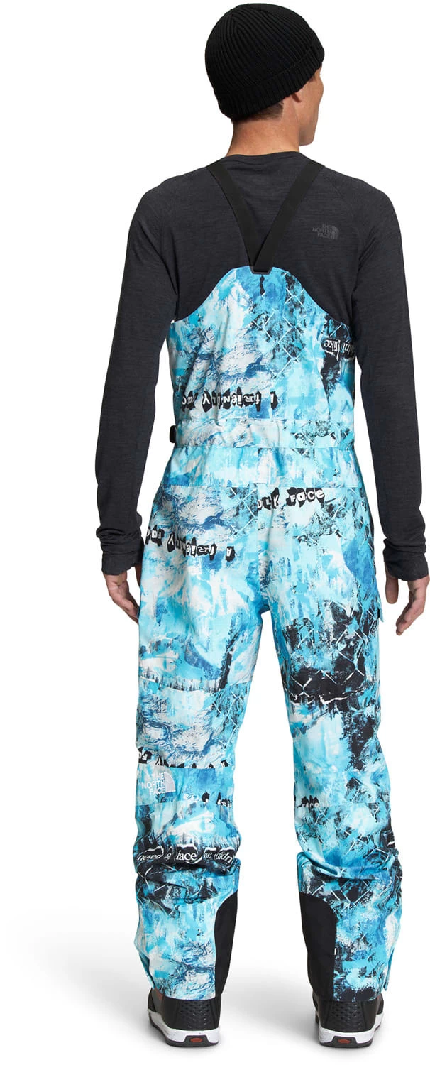 The North Face Printed Dragline Bib Snowboard Pants - Image 3