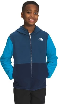 The North Face Teen Glacier Full Zip Hooded Fleece - Kids